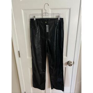 Hunter & Brown faux leather pants size L
